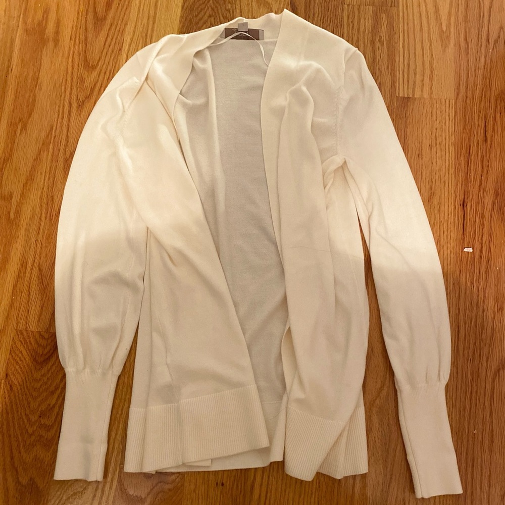LOFT • Cream Cardigan